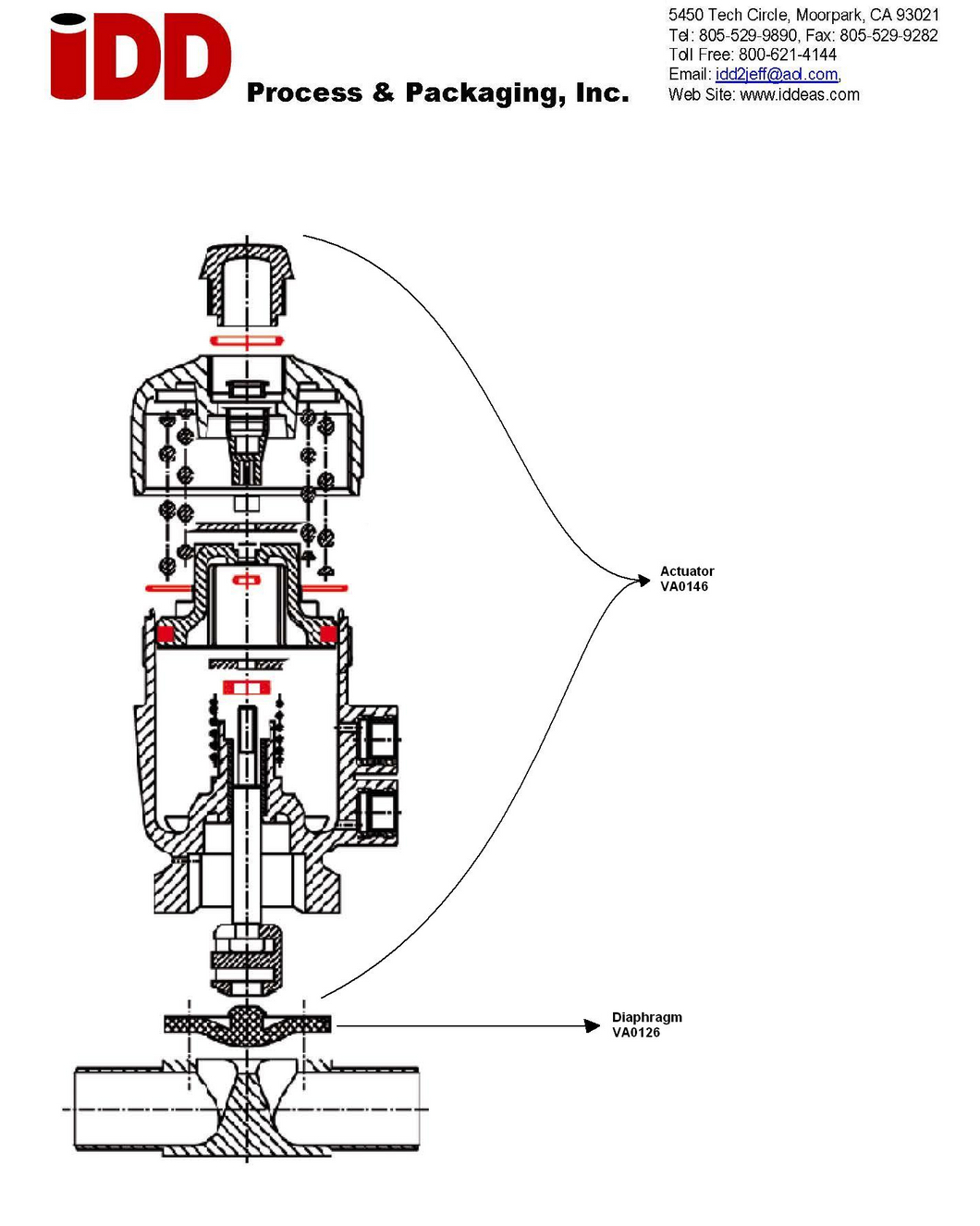 VA0146 Actuator For VA0106