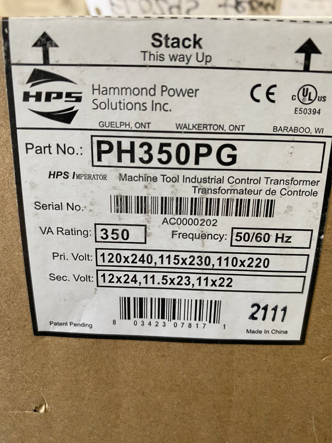 EL0241 - Power Supply Unit 24VDC 060W 460V-3PH