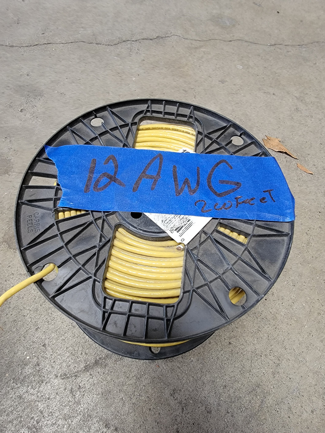 Stranded Wire 12 AWG Yellow